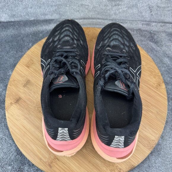 ASICS GT-2000 11 Running Shoes Womens Size 7 Black Pink GEL FF BLAST 1012B271 - Picture 6 of 10